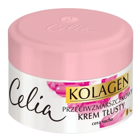 CELIA Kolagen 40+ przeciwzmarszczkowy krem tłusty 50ml