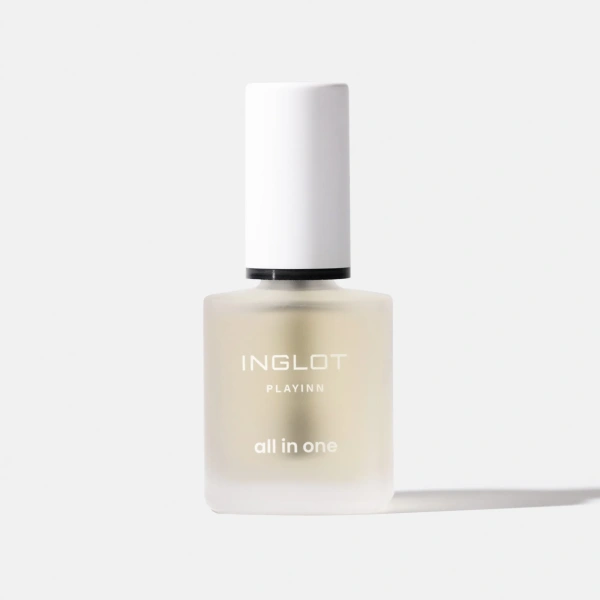 INGLOT Playinn All in One lakier do paznokci 019 bezbarwny 15ml 