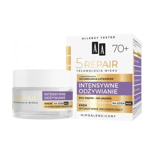 AA Technologia Wieku 5Repair 70+ krem intesywnie regenerujący 50ml