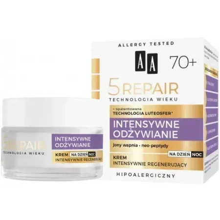 AA Technologia Wieku 5Repair 70+ krem intesywnie regenerujący 50ml