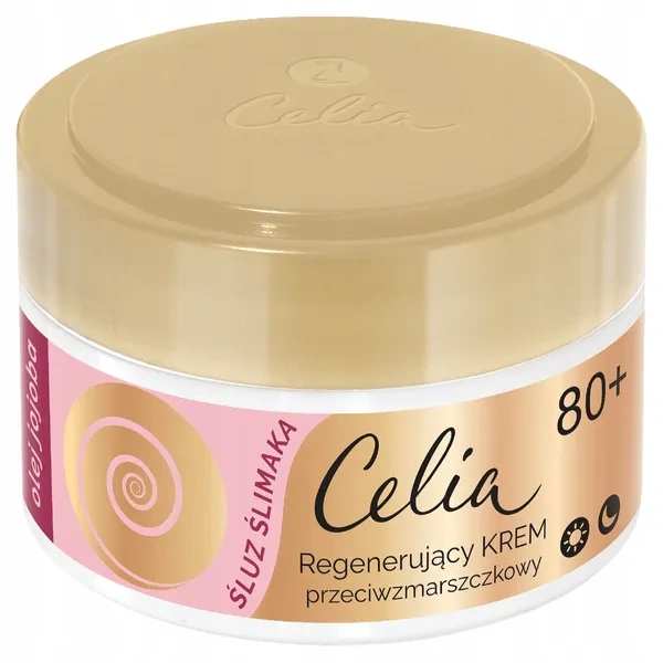 CELIA Śluz Ślimaka 80+ regenerujący krem przeciwzmarszczkowy 50ml