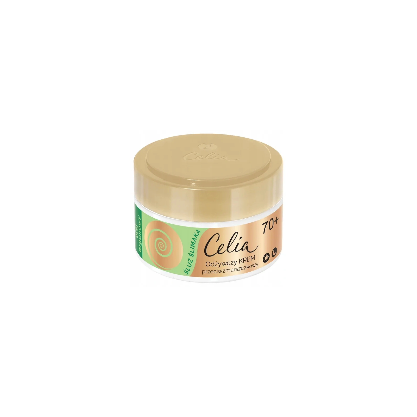 CELIA Śluz Ślimaka 70+ odżywczy krem przeciwzmarszczkowy 50ml