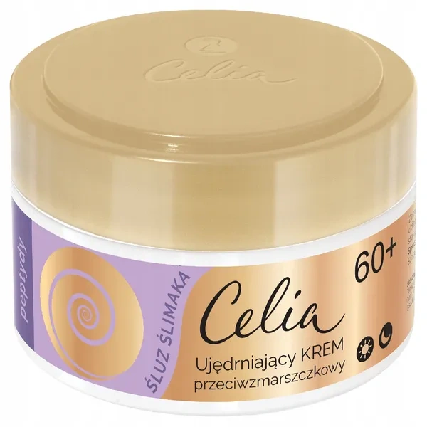 CELIA Śluz Ślimaka 60+ ujędrniający krem przeciwzmarszczkowy 50ml