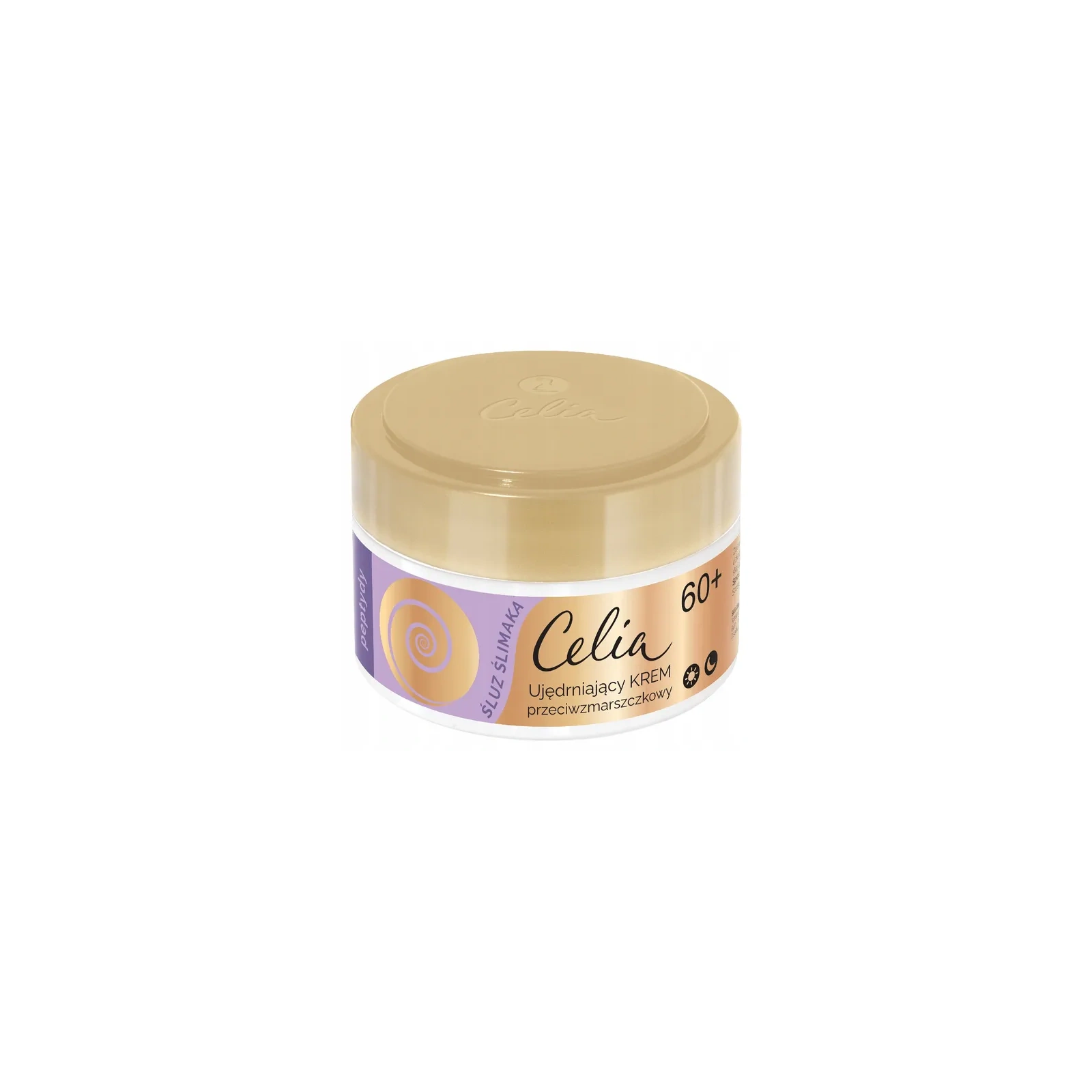 CELIA Śluz Ślimaka 60+ ujędrniający krem przeciwzmarszczkowy 50ml