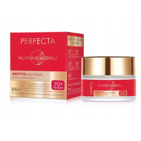 DAX Perfecta Klinika Wieku 70+ peptydowy krem silnie wygładzający na dzień 50ml