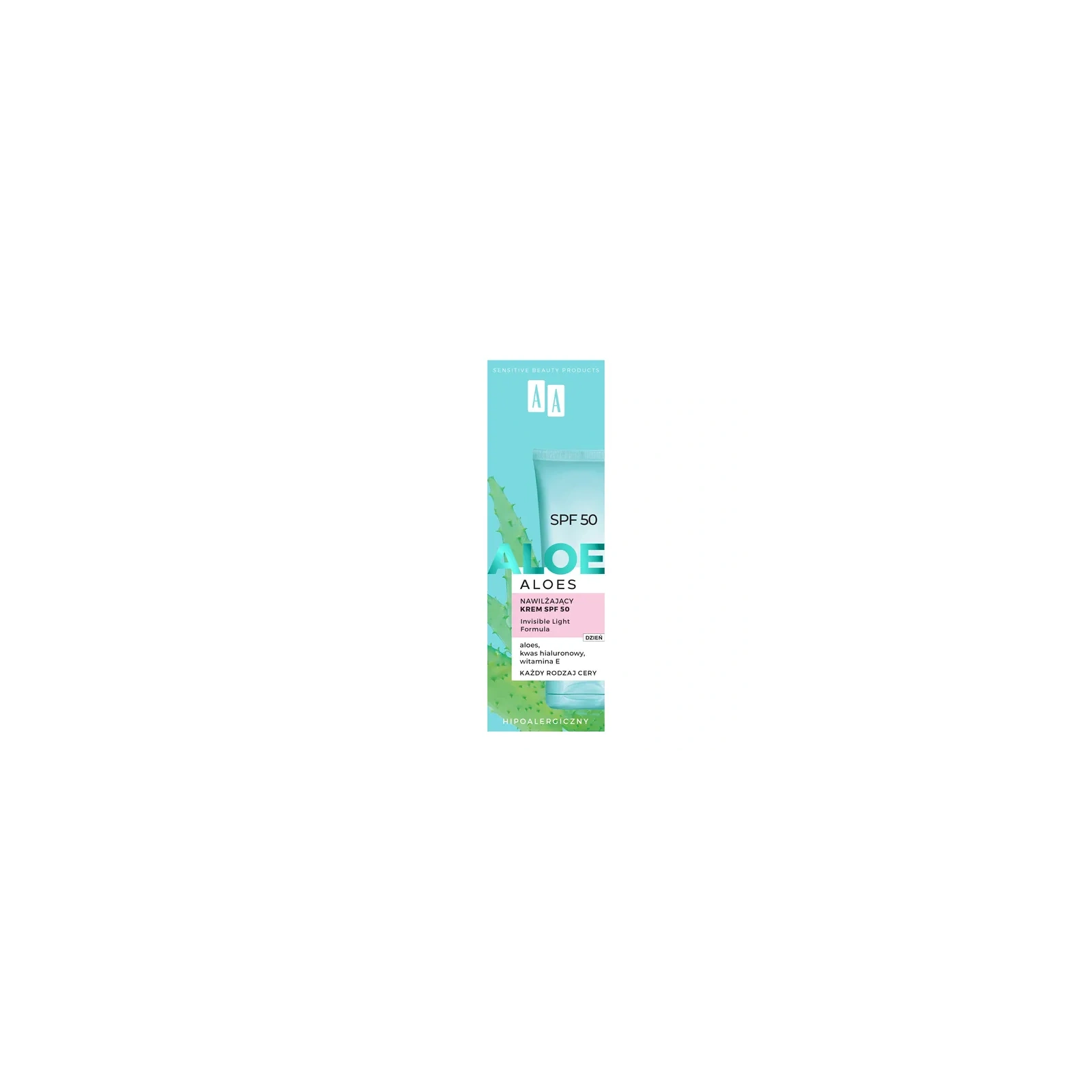 AA Aloes nawilżający krem SPF 50 50ml