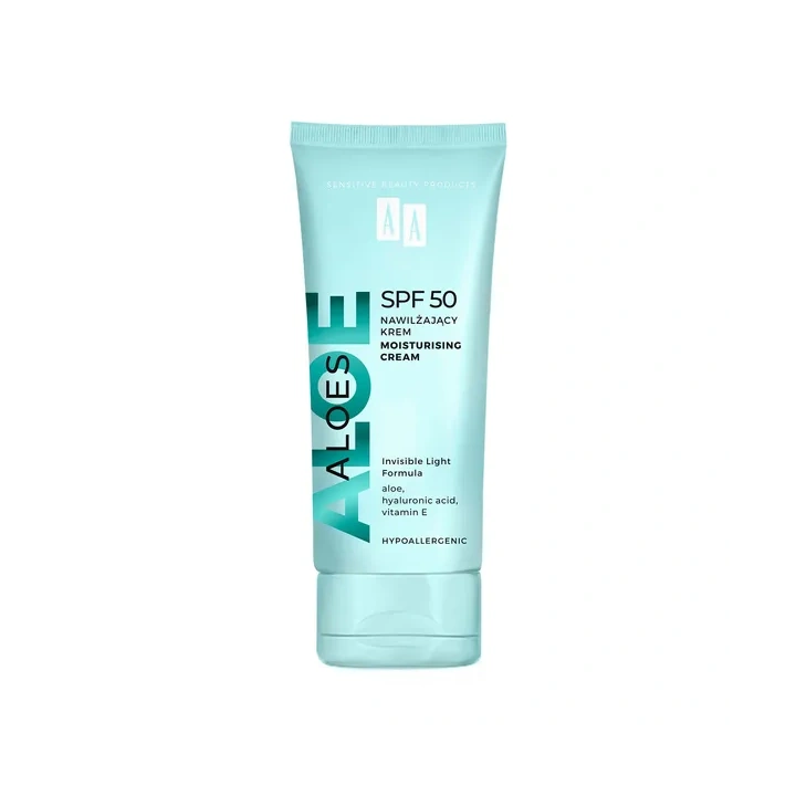 AA Aloes nawilżający krem SPF 50 50ml