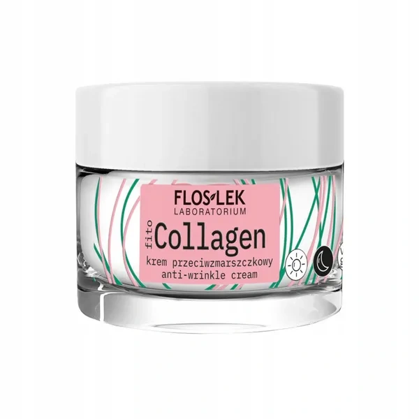 FlosLek FLOSLEK Fito Collagen krem przeciwzmarszczkowy na dzień i na noc 50ml