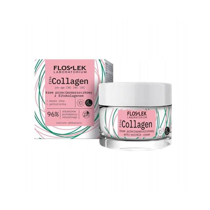 FLOSLEK Fito Collagen krem przeciwzmarszczkowy na dzień i na noc 50ml