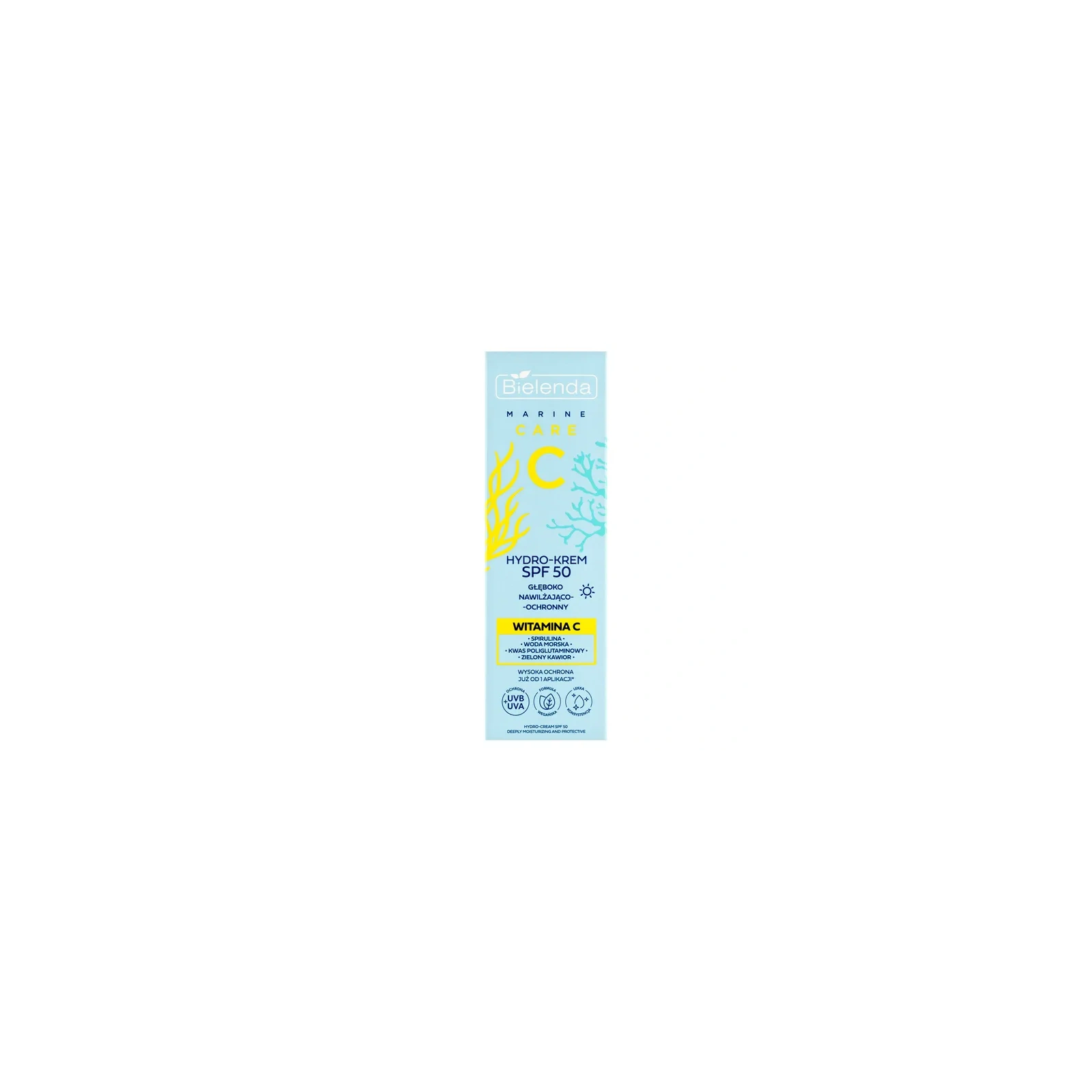 BIELENDA C Marine Care hydro krem nawilżający ochronny SPF 50 40ml