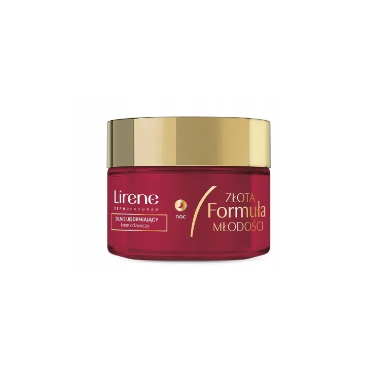 LIRENE Złota Formuła Młodości krem 60+ przeciwzmarszczkowy na noc 50ml