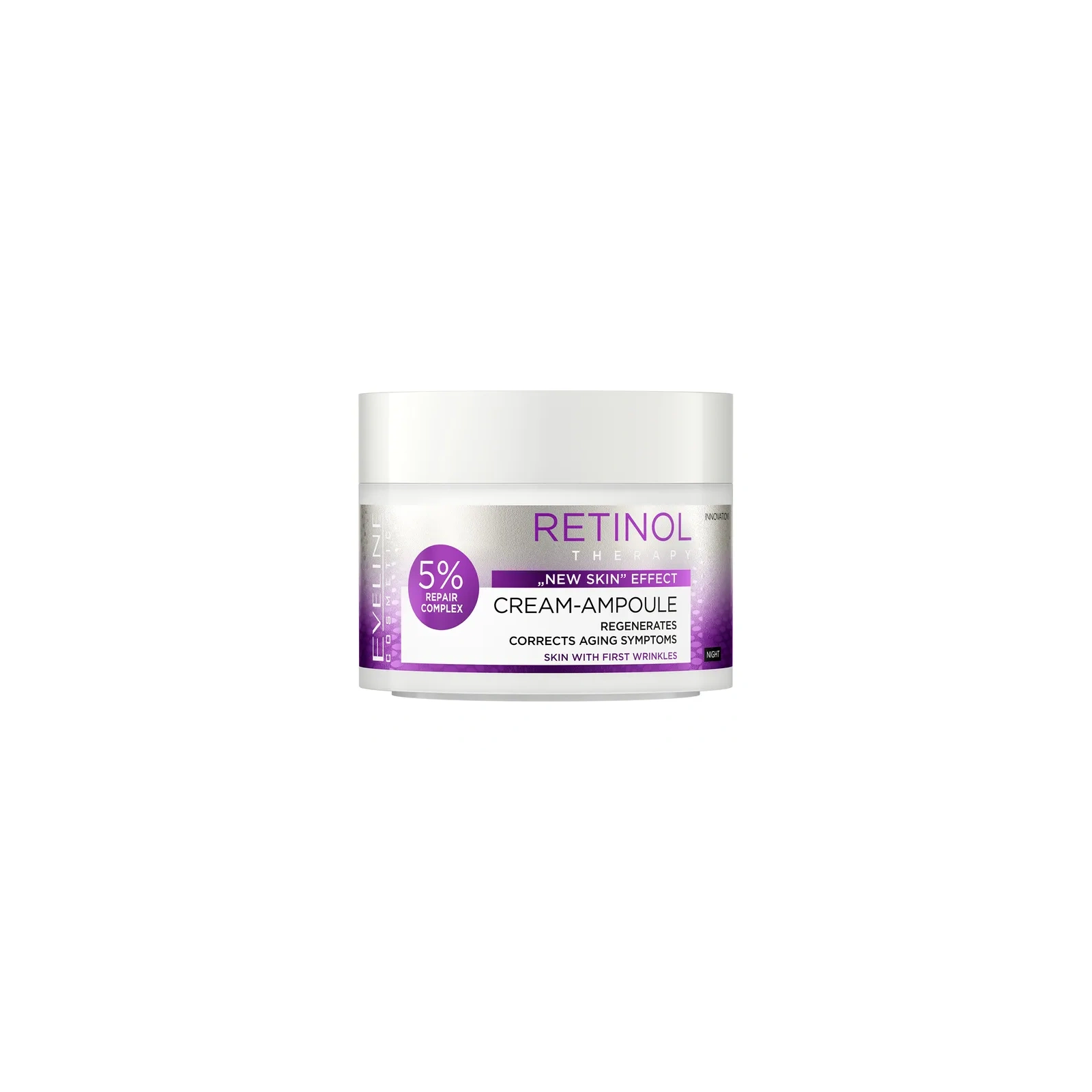 EVELINE Retinol Therapy krem-ampułka 5% Kompleks Naprawczy 50ml