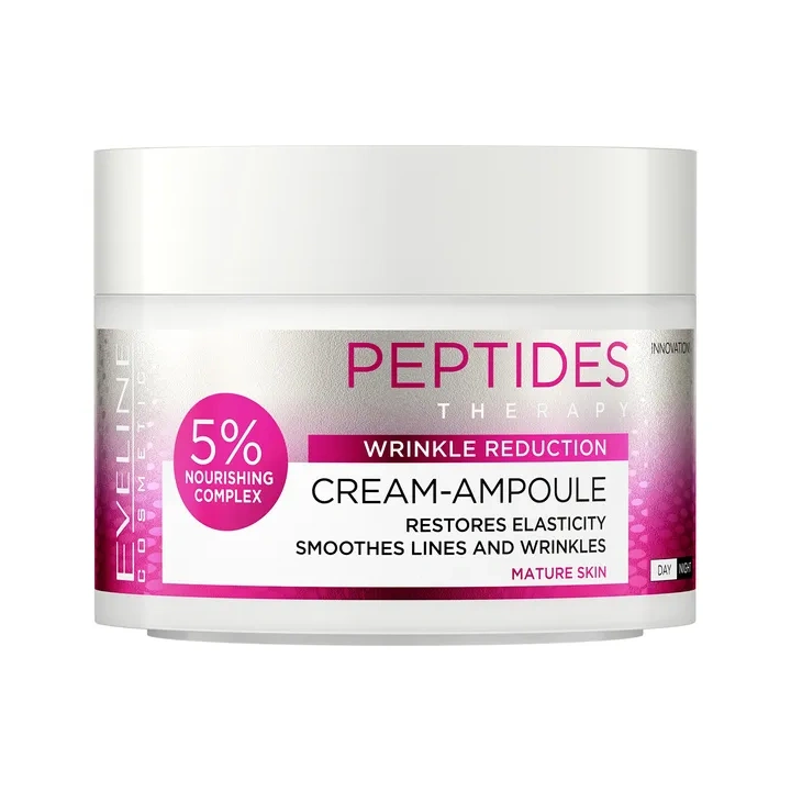 EVELINE Peptydy Therapy krem-ampułka odżywczy 5% Nourishing Complex 50ml