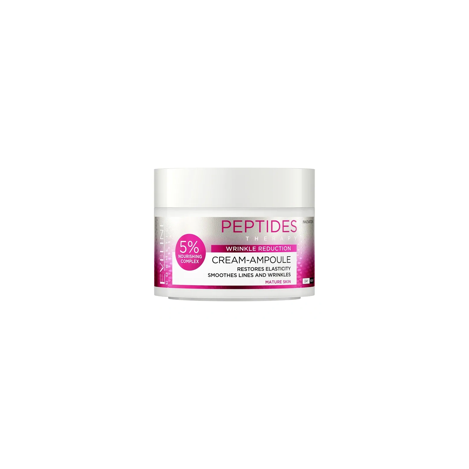 EVELINE Peptydy Therapy krem-ampułka odżywczy 5% Nourishing Complex 50ml
