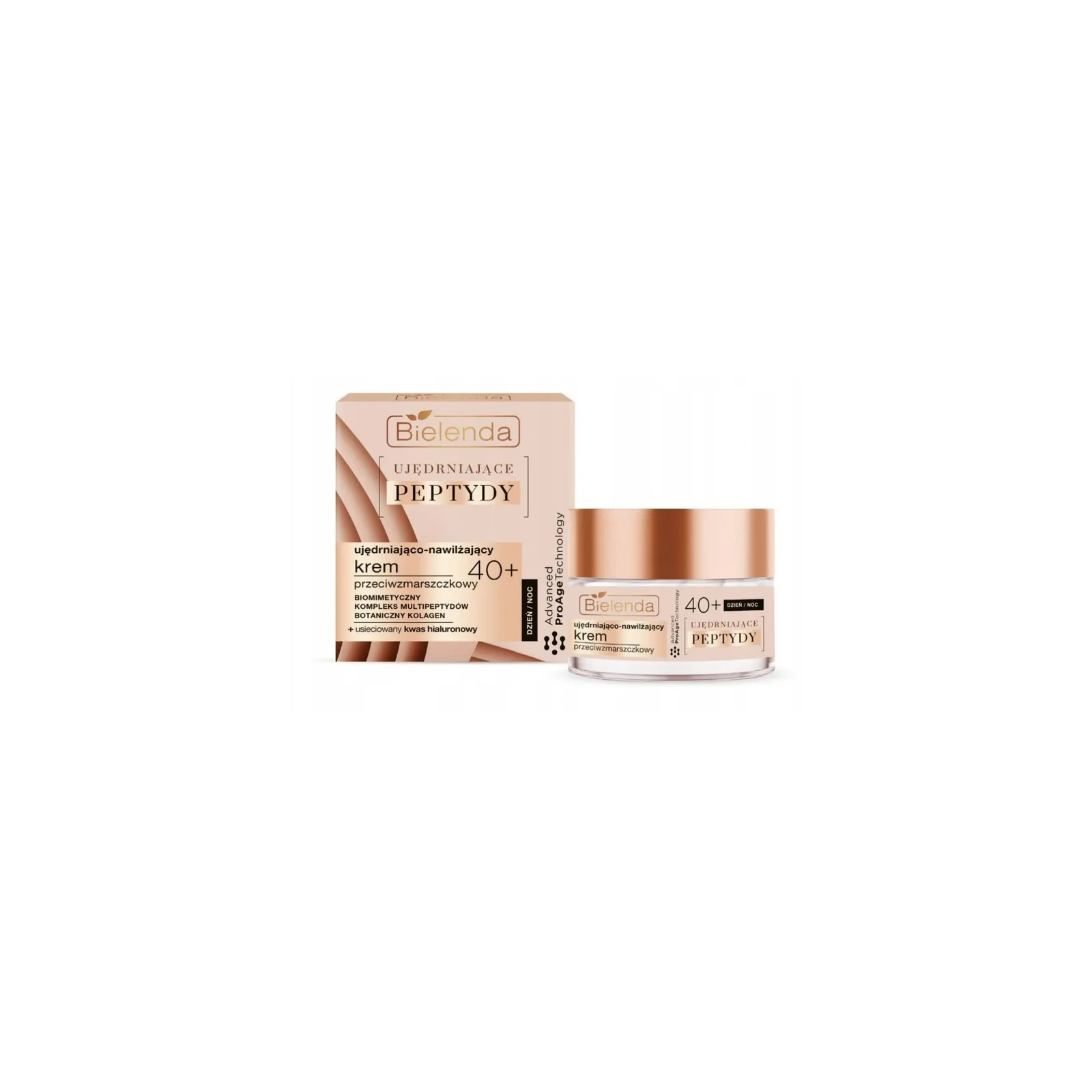 BIELENDA Ujedniające Peptydy krem dzień/noc 40+ 50ml