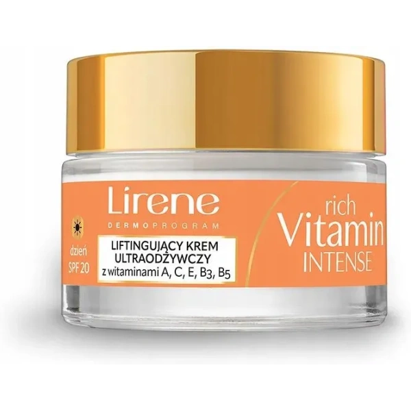 LIRENE Rich Vitamin Intense iftingujący krem odżywczy SPF20 50ml
