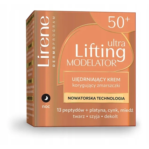 LIRENE Rich Vitamin modelator ujędrniający krem korygujący zmarszczki 50ml