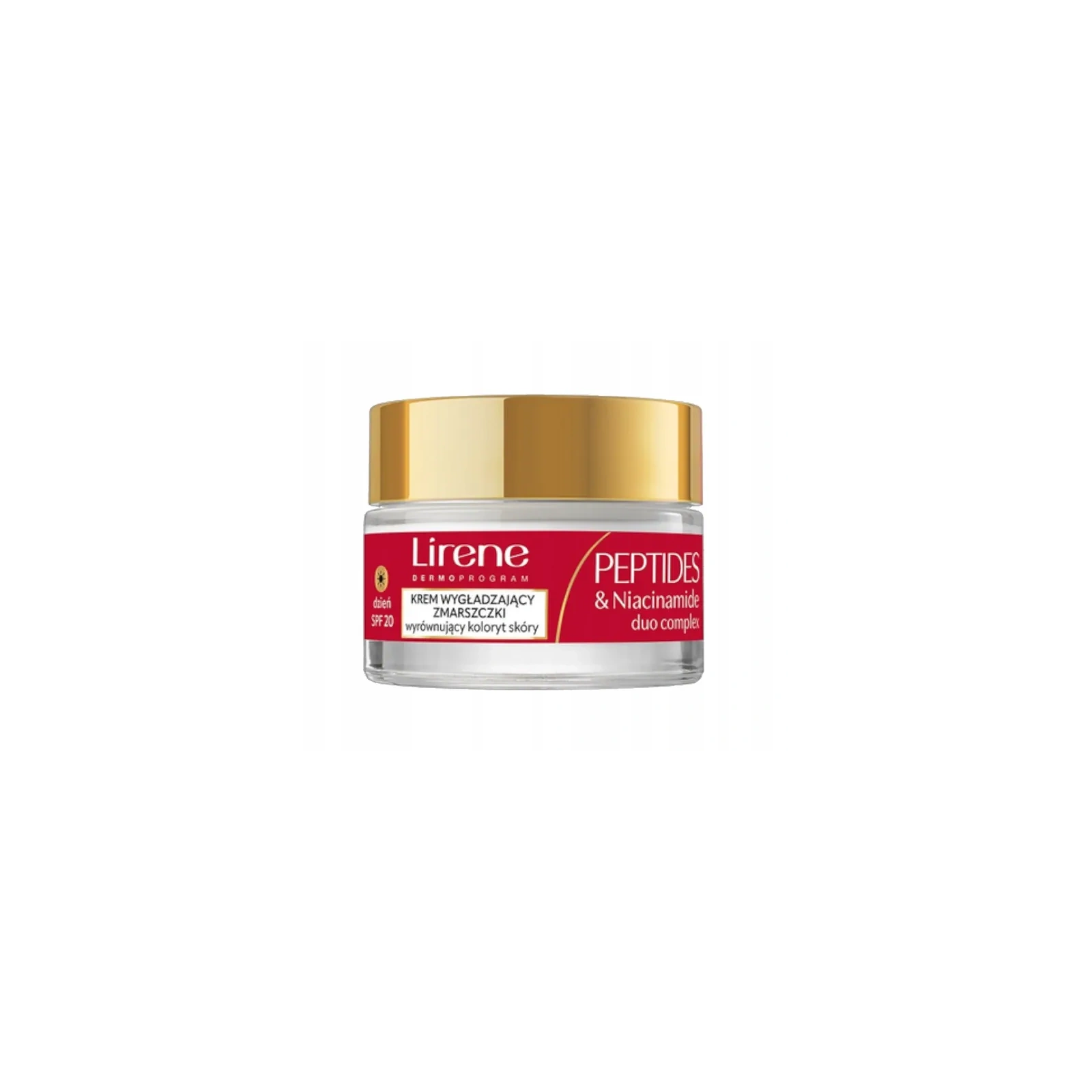LIRENE Peptydy krem wygładzający zmarszczki, wyrównujący koloryt skóry 50ml