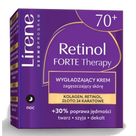 LIRENE Retinol Forte wygładzający krem zagęszczający skórę na noc 50ml