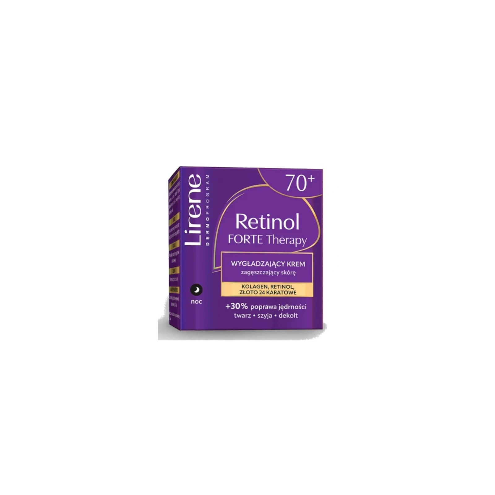 LIRENE Retinol Forte wygładzający krem zagęszczający skórę na noc 50ml