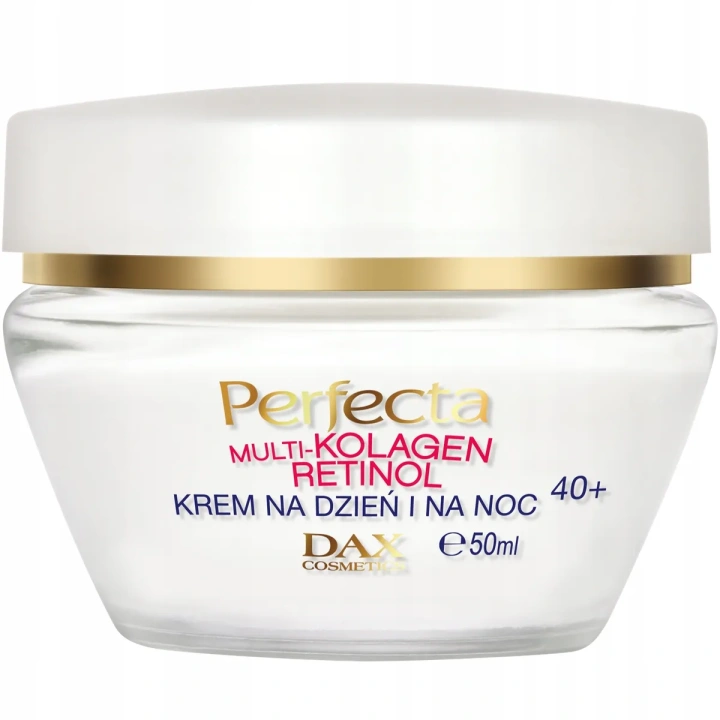 DAX Perfecta Multi-kolagen Retinol 40+ krem nawilżający 50ml