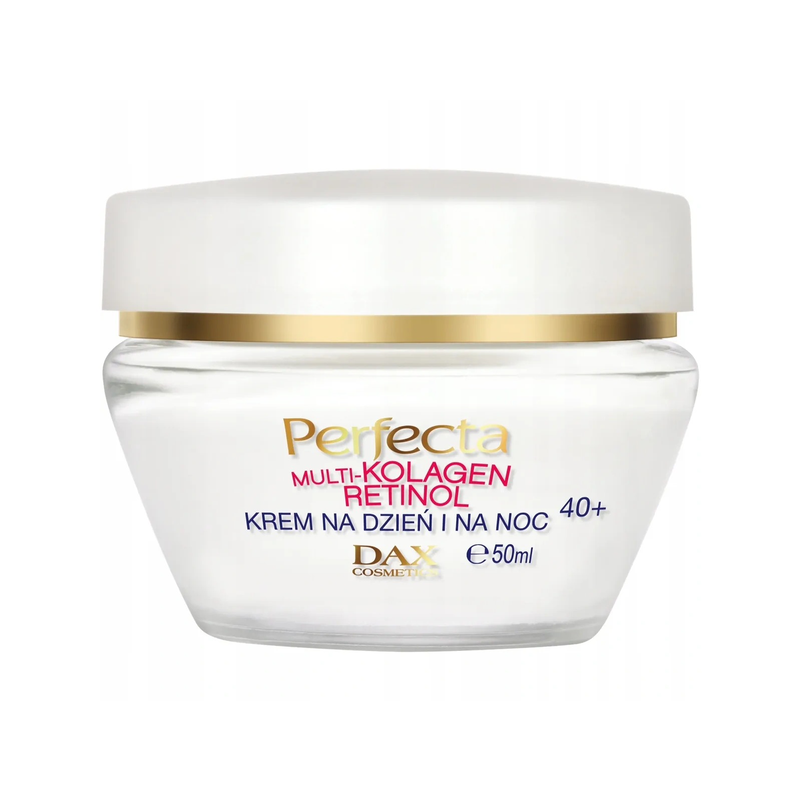 DAX Perfecta Multi-kolagen Retinol 40+ krem nawilżający 50ml