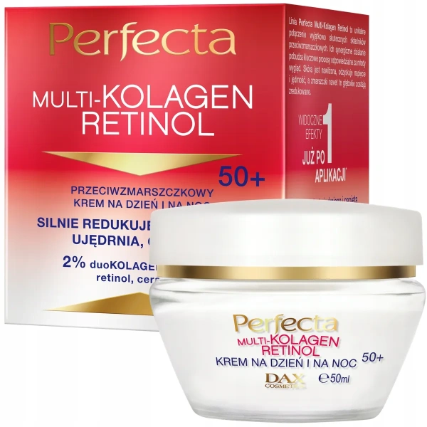 DAX Perfecta Multi-kolagen Retinol 50+ krem przeciwzmarszczkowy 50ml
