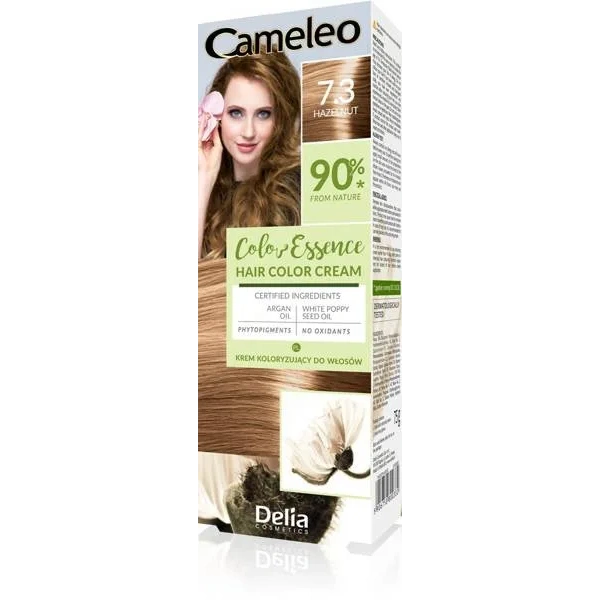 DELIA Cameleo Color Essence krem koloryzujący 7.3 Hazelnut