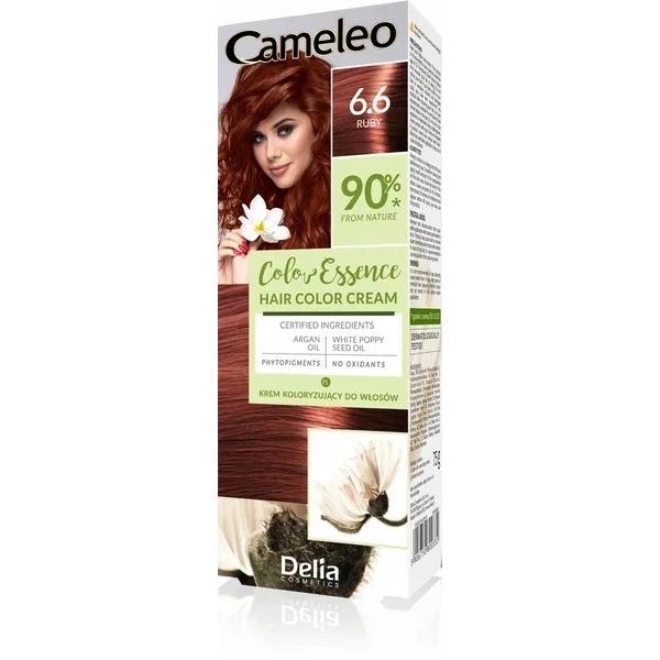 DELIA Cameleo Color Essence krem koloryzujący 6.6 Ruby
