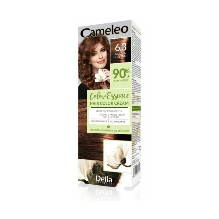 DELIA Cameleo Color Essence krem koloryzujący 6.3 Golden Chestnut