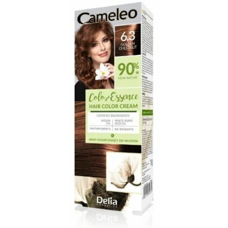 DELIA Cameleo Color Essence krem koloryzujący 6.3 Golden Chestnut