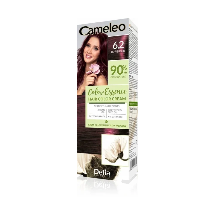 DELIA Cameleo Color Essence krem koloryzujący 6.2 Burgundy
