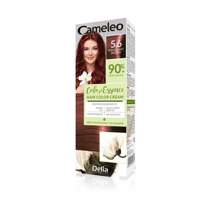 DELIA Cameleo Color Essence krem koloryzujący 5.6 Mahogany Brown