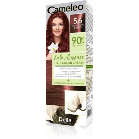 DELIA Cameleo Color Essence krem koloryzujący 5.6 Mahogany Brown