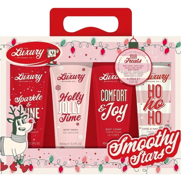 GRACE COLE Smoothy Stars zestaw kremów do rąk 4x100ml