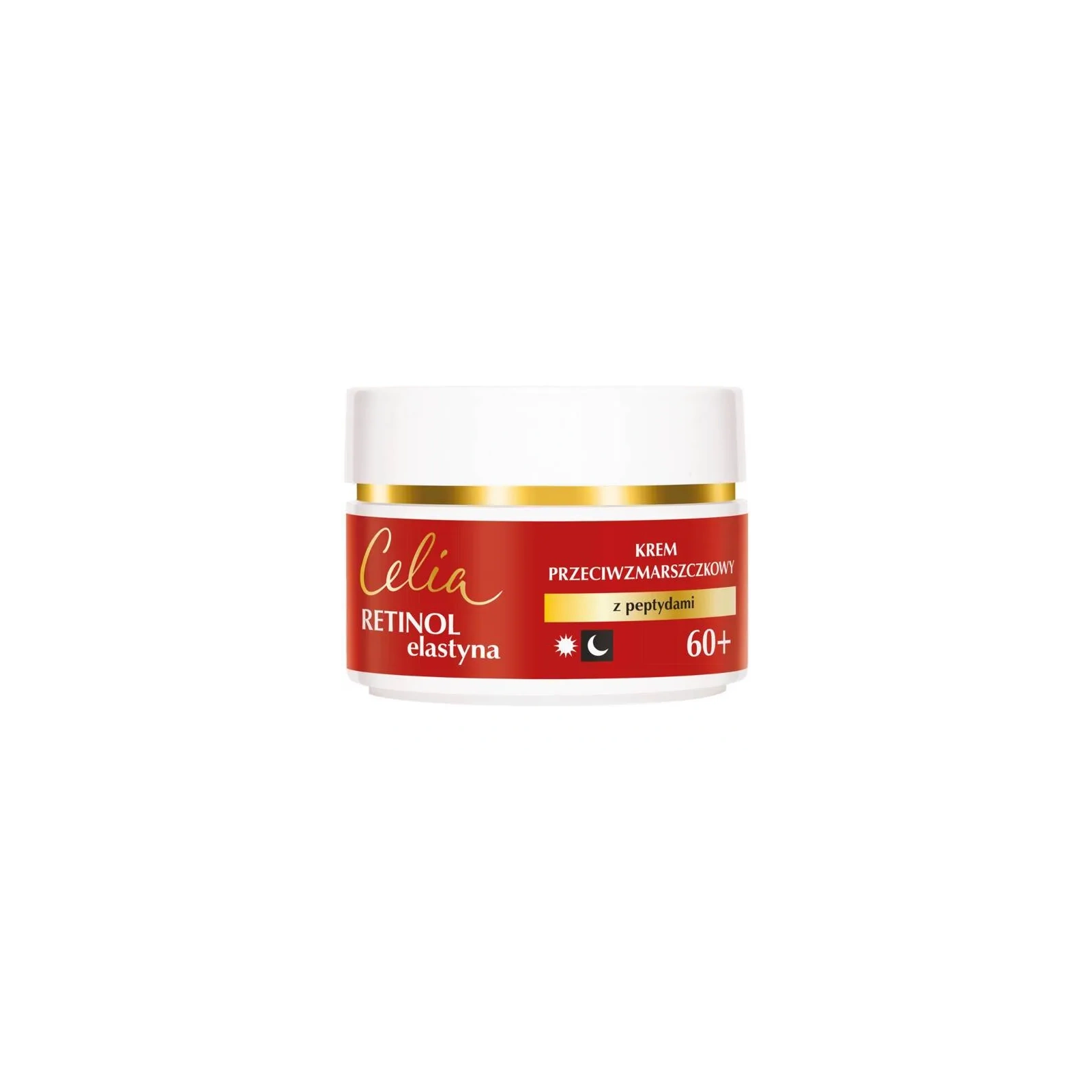 CELIA Retinol Elastyna zestaw do twarzy 60+ (krem 50ml + krem pod oczy 15ml) 