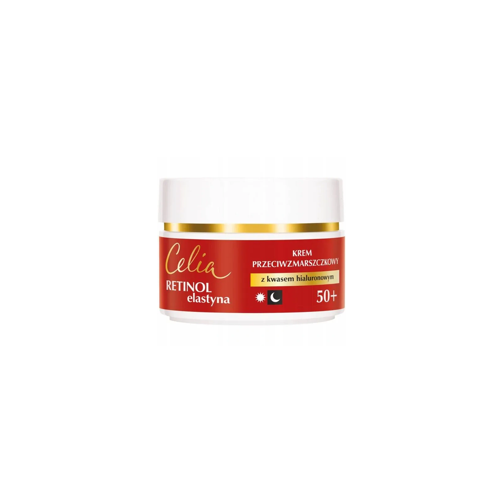 CELIA Retinol Elastyna zestaw do twarzy 50+ (krem 50ml + krem pod oczy 15ml) 