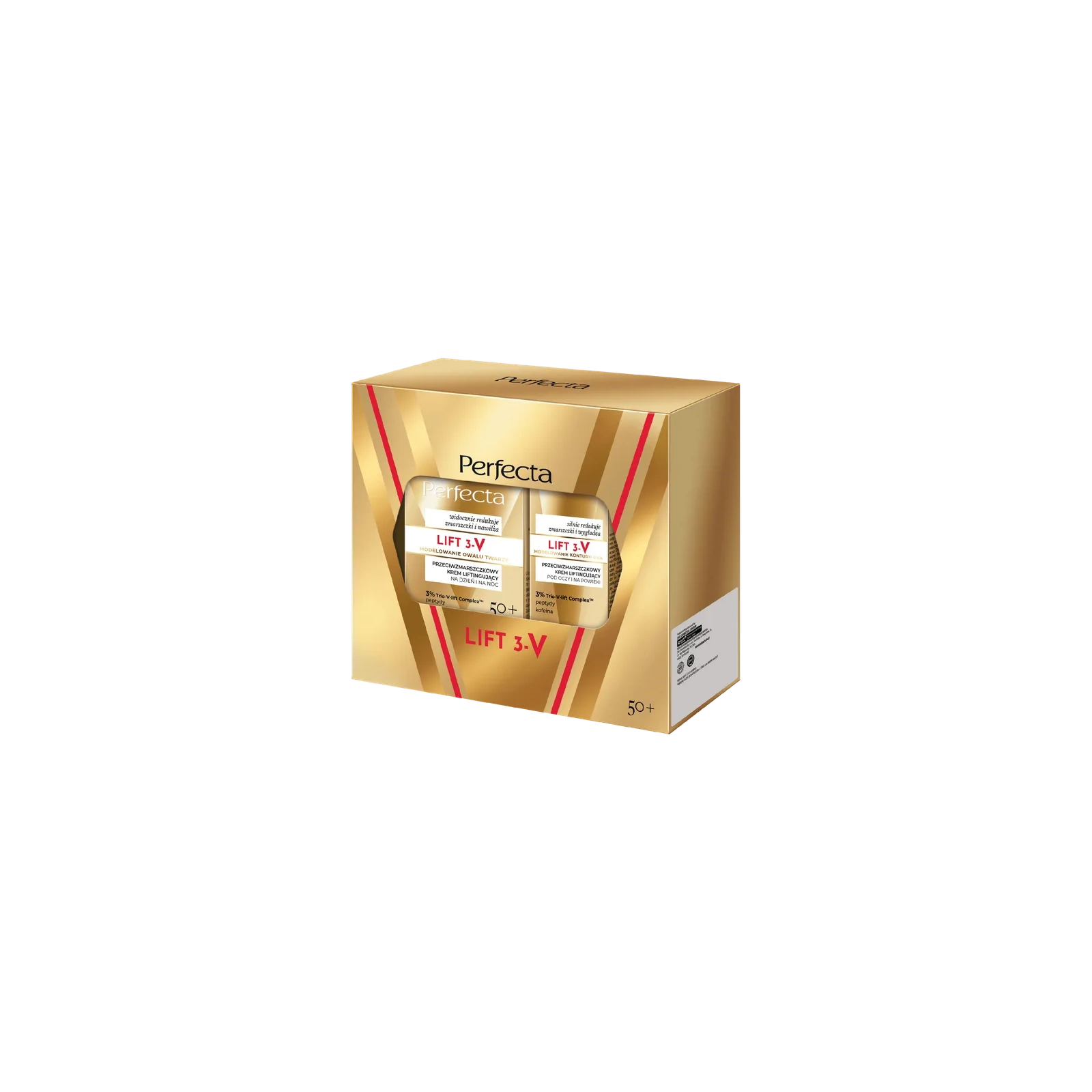 DAX Perfecta Lift 3-v zestaw do twarzy 50+ [krem 50ml+ krem pod oczy15ml]