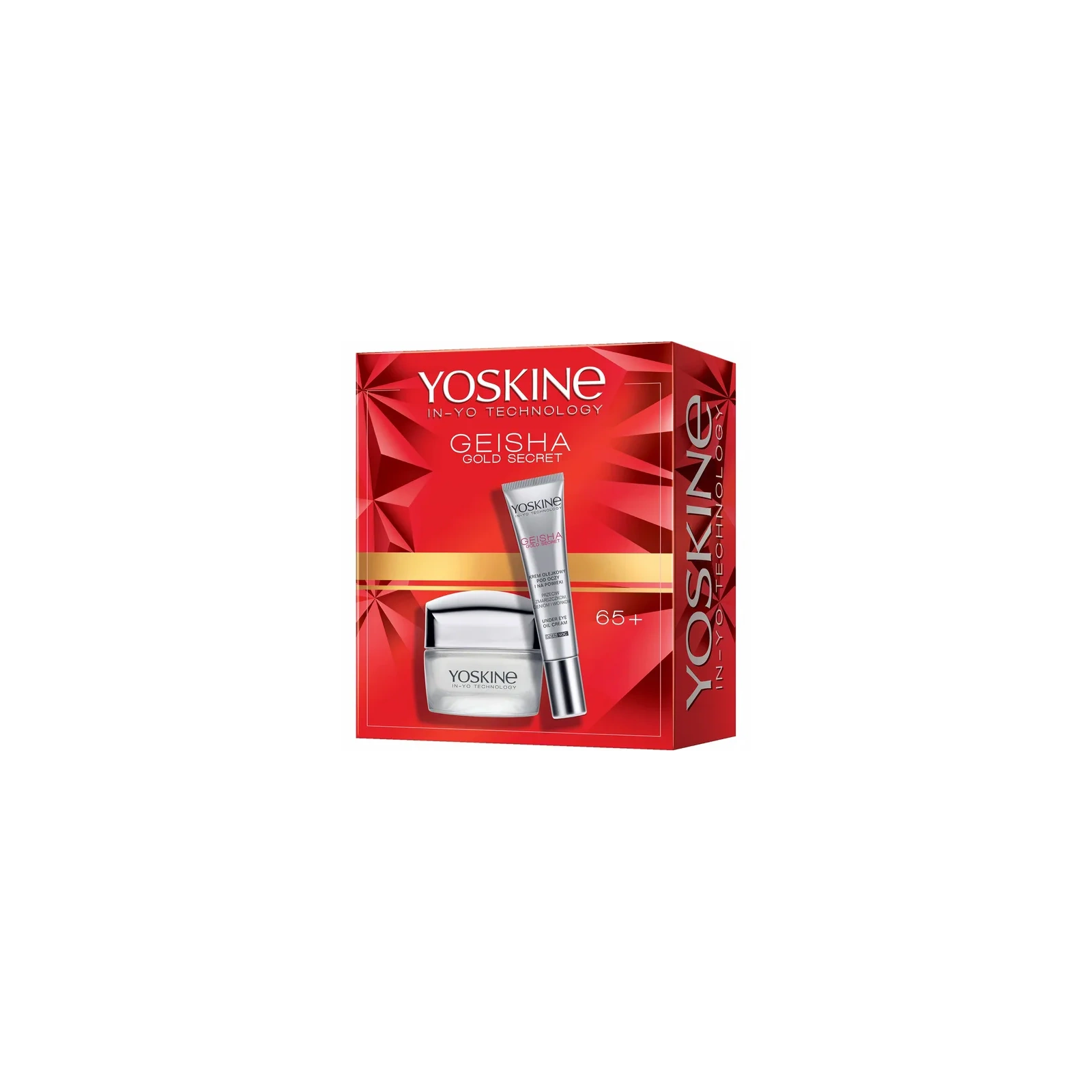 DAX Yoskine Geisha Gold Secret zestaw kosmetyków 65+ (krem + krem pod oczy)