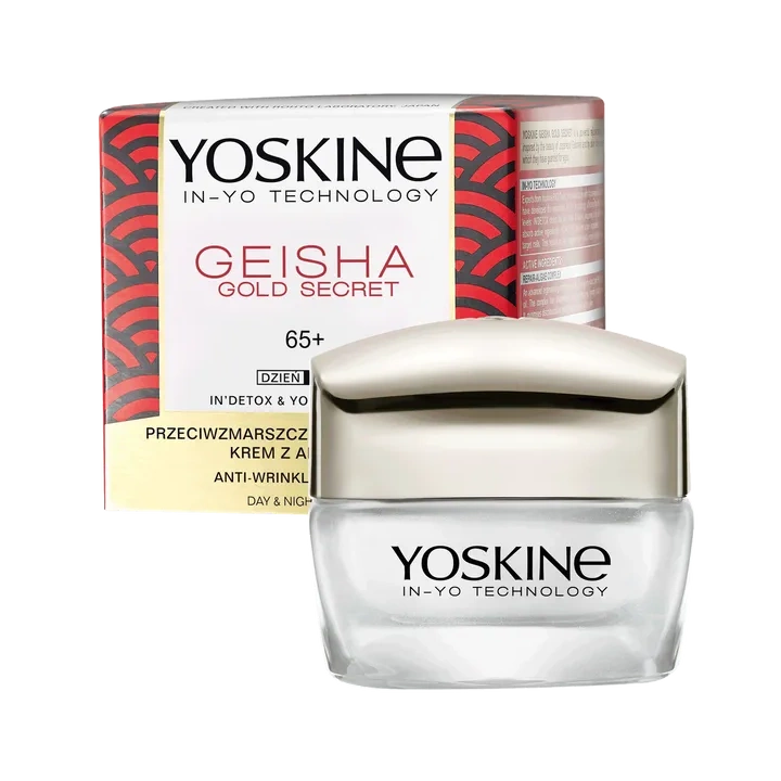 DAX Yoskine Geisha Gold Secret zestaw kosmetyków 65+ (krem + krem pod oczy)