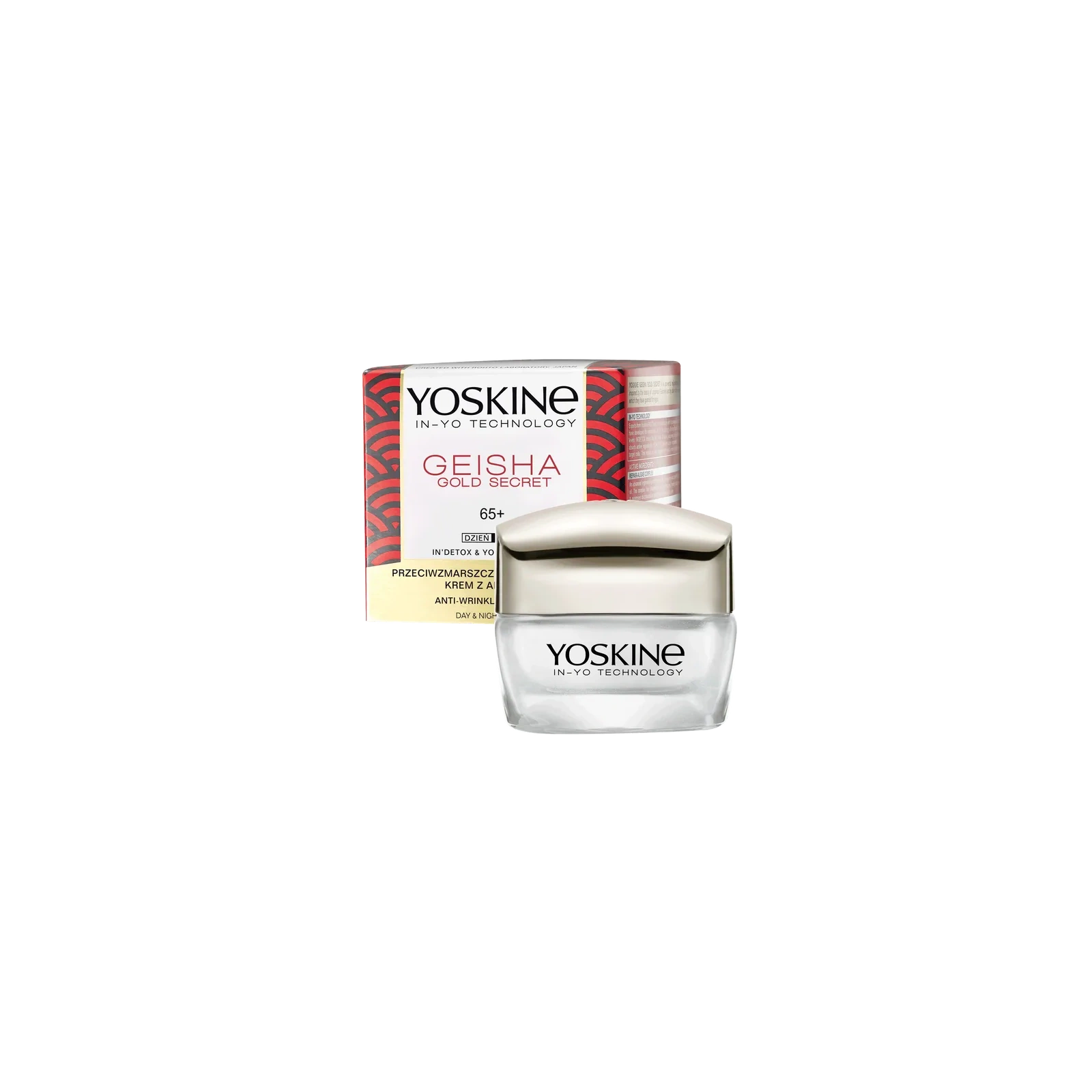 DAX Yoskine Geisha Gold Secret zestaw kosmetyków 65+ (krem + krem pod oczy)