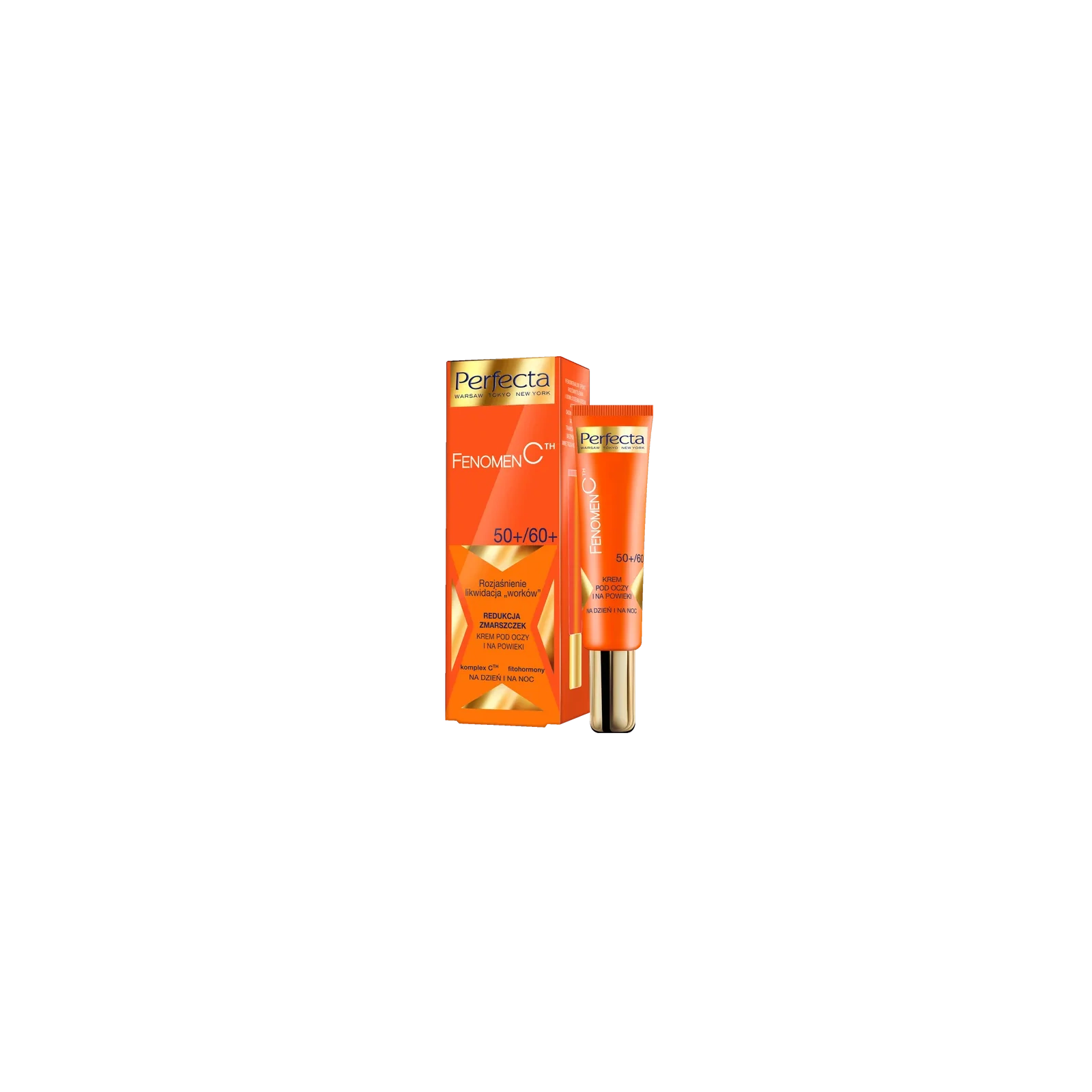 DAX Perfecta Fenomen C zestaw do twarzy 70+ /krem 50ml i krem pod oczy 15ml