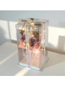 ECARLA Flower Box bukiet zapachowych kwiatów mydlanych w pudełku LED BUK18