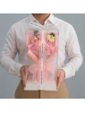 ECARLA Flower Box bukiet zapachowych kwiatów mydlanych w pudełku LED BUK19