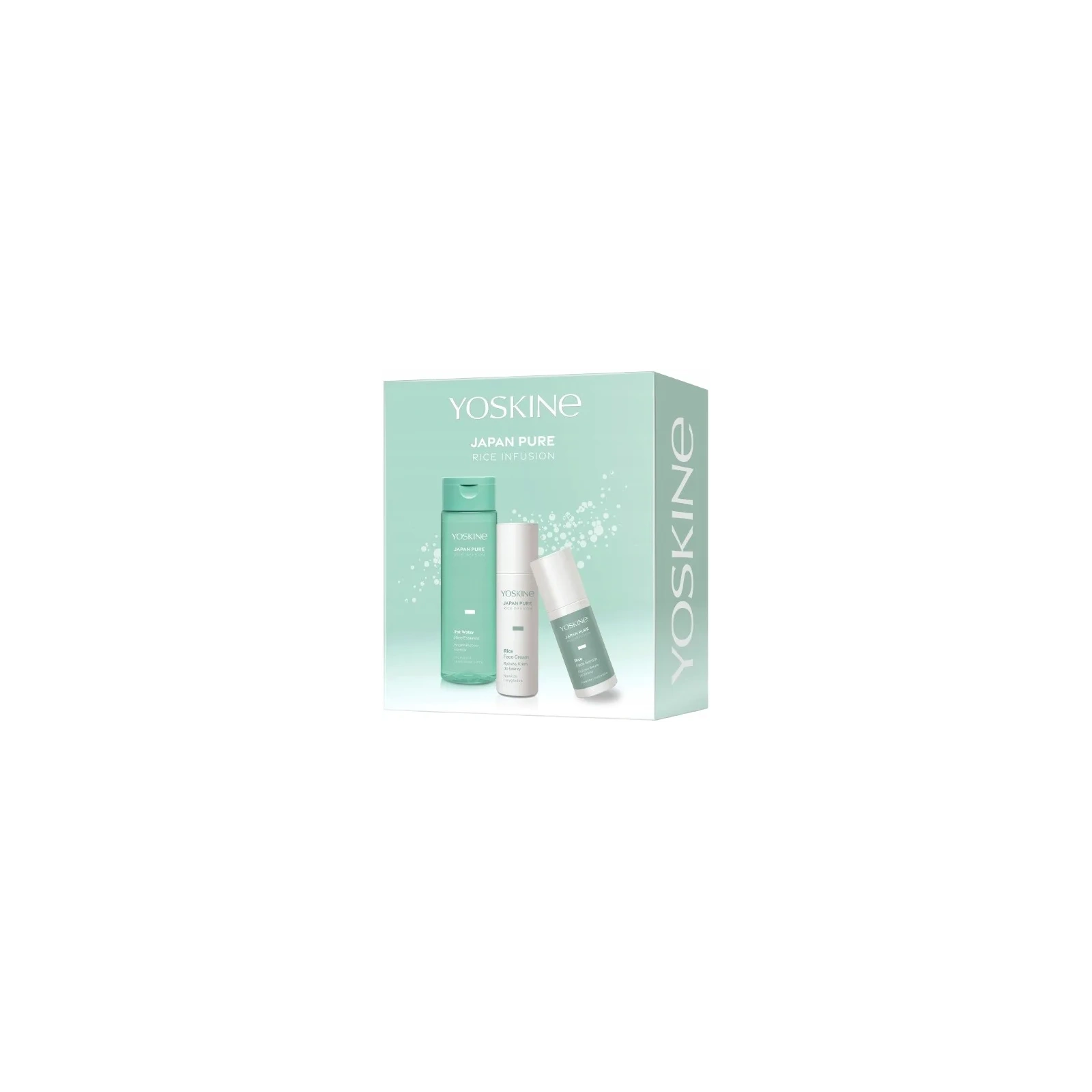 DAX Yoskine Japan Pure Rice Infusion zestaw prezentowy (krem do twarzy+esencja+serum)