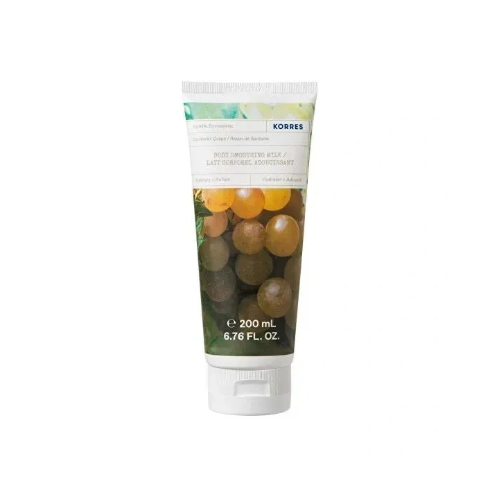 KORRES Body Smoothing Milk balsam do ciała Santorini Grape 200ml 