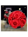 ECARLA Flower Box bukiet zapachowych kwiatów mydlanych 21szt Czerwone BUK08CZE