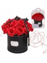 ECARLA Flower Box bukiet zapachowych kwiatów mydlanych 21szt Czerwone BUK08CZE