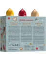 HISKIN Crazy Ice Cream zestaw kremów do rąk Truskawka, Słony Karmel, Mango 3x60ml