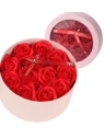 ECARLA Flower Box bukiet zapachowych kwiatów czerwone Róże BUK26CZE